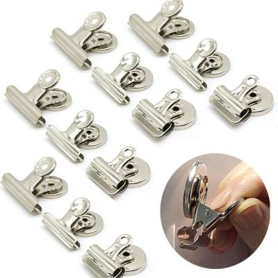 Stainless Steel  Refrigerator Magnets  Clips for Kitchen, Office, Organizing & Decorating